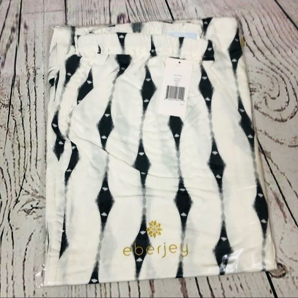 Eberjey Voyeur Ananda Swim Cover Up Lounge Pants Side Leg Tie Lead S - Picture 5 of 7